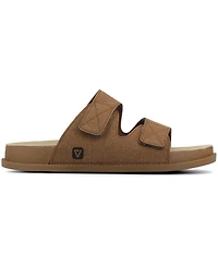 Vance Co. Men's Orlando Comfort Adjustable Strap Slide On Sandals