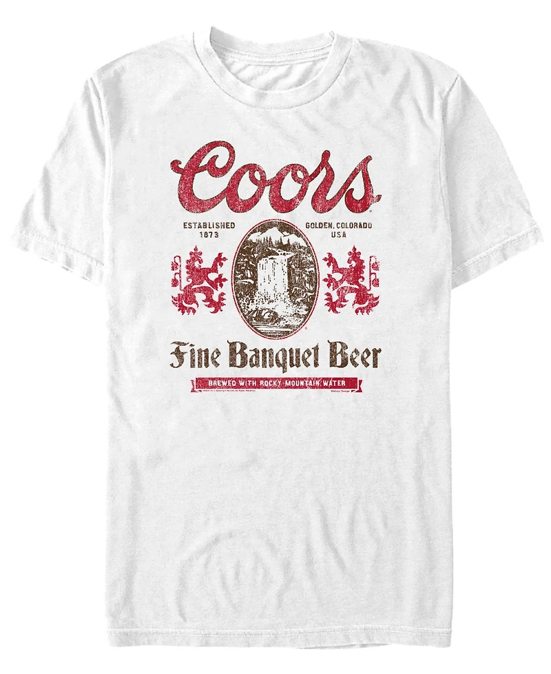 Coors Brewing Company Men's Banquet Beer Short Sleeve T-Shirt