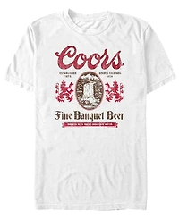 Coors Brewing Company Men's Banquet Beer Short Sleeve T-Shirt