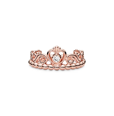 Pandora Gold-Plated Princess Tiara Crown Ring