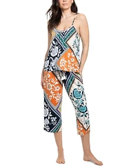 Linea Donatella Women's Delice Cropped Pajama Set