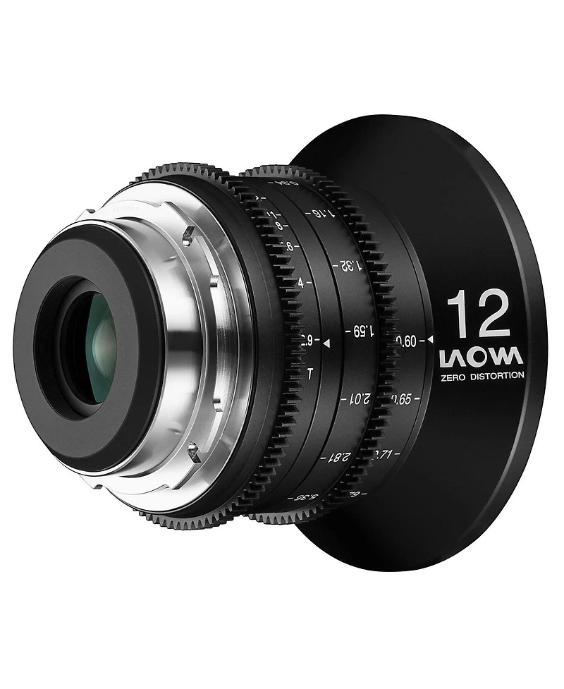 Venus Laowa 12mm T2.9 Zero-d Cine Lens for Canon Ef, Black