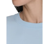 Calvin Klein Performance Women's Cotton Triple-Logo T-Shirt