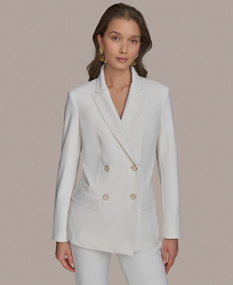 Donna Karan New York Women's Double Breasted Blazer