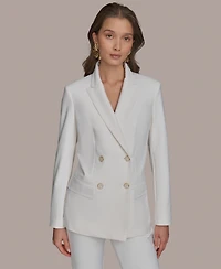 Donna Karan New York Women's Double Breasted Blazer