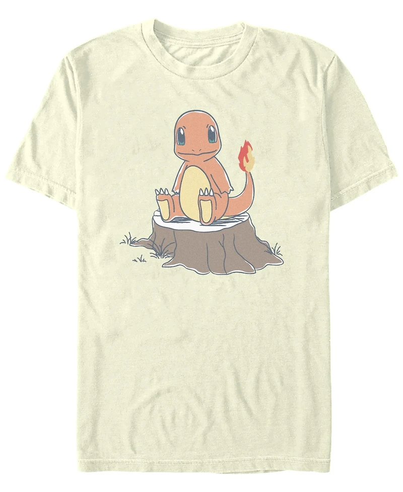 Pokemon Men's Charmander Daily Sketch Short Sleeve T-Shirt