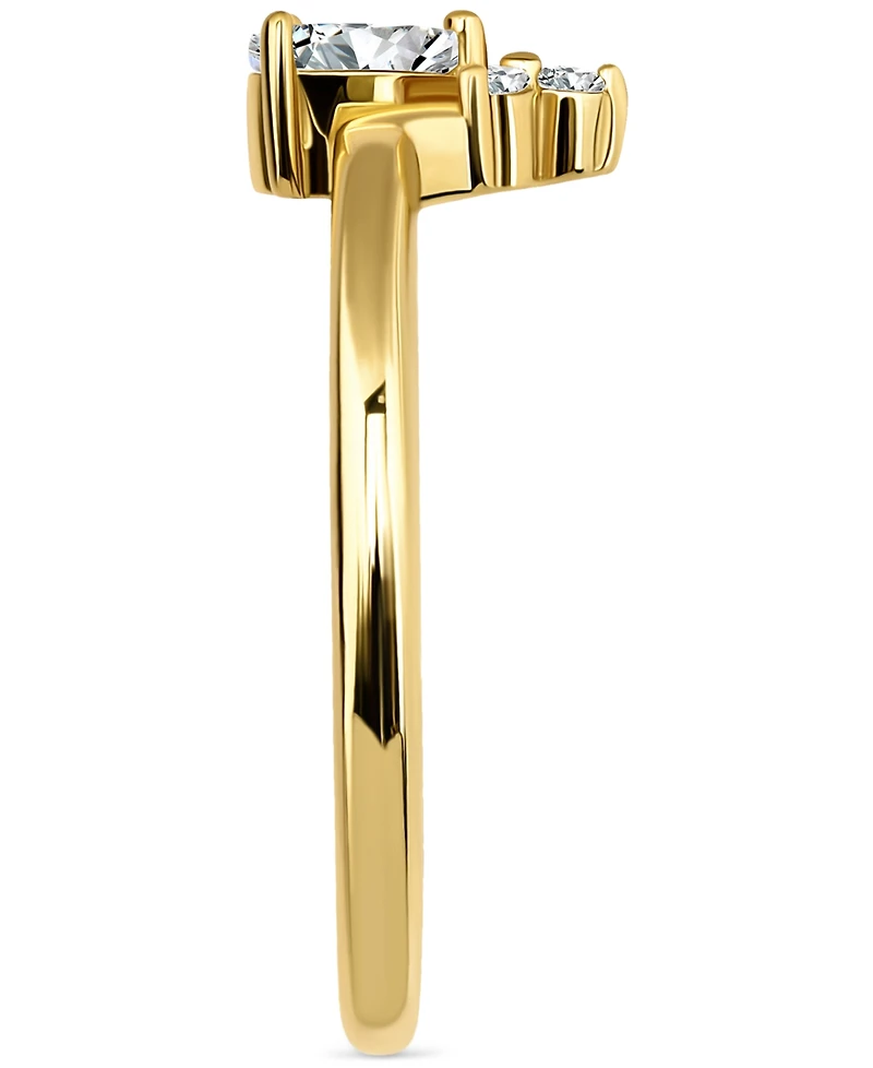 Giani Bernini Cubic Zirconia Cluster Toe Ring, Exclusively at Macy's
