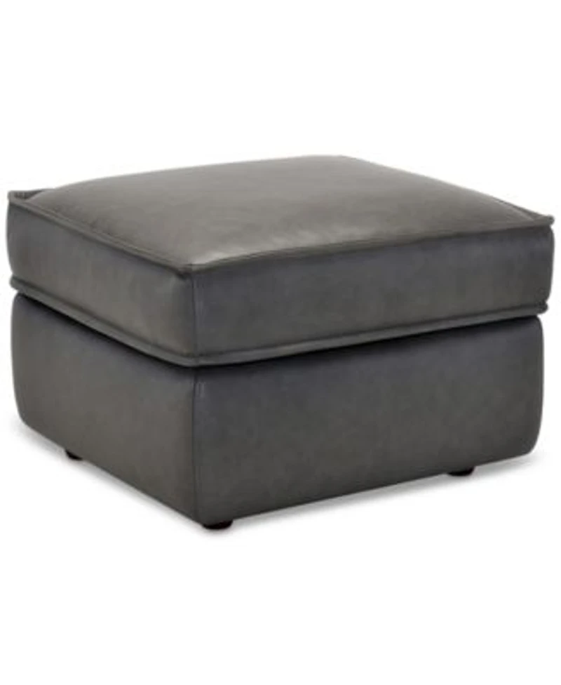 Glympton Leather Sofa Collection Macys Exclusive