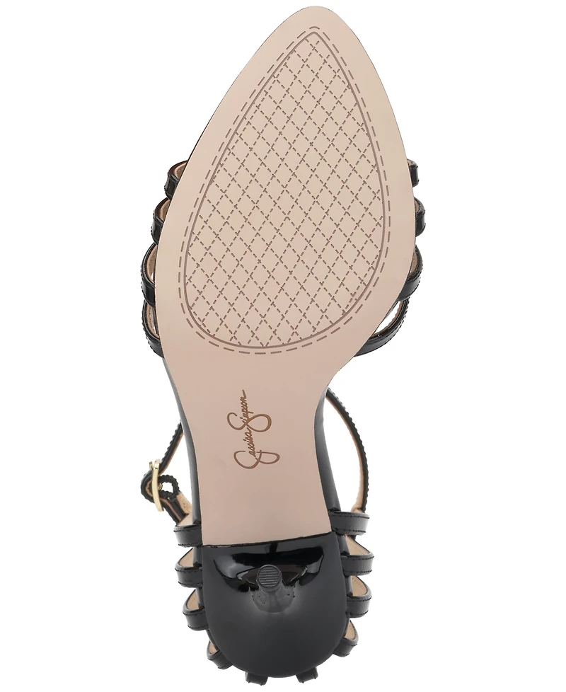 Jessica Simpson Women's Nuvire Strappy Stiletto Dress Sandals