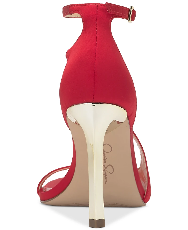 Jessica Simpson Women's Qamille Strappy Stiletto Dress Sandals