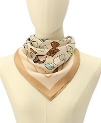 Coach Originals Printed Silk Bandana Scarf