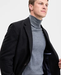 Tommy Hilfiger Men's Modern-Fit Knit Pinstripe Suit Separate Jacket
