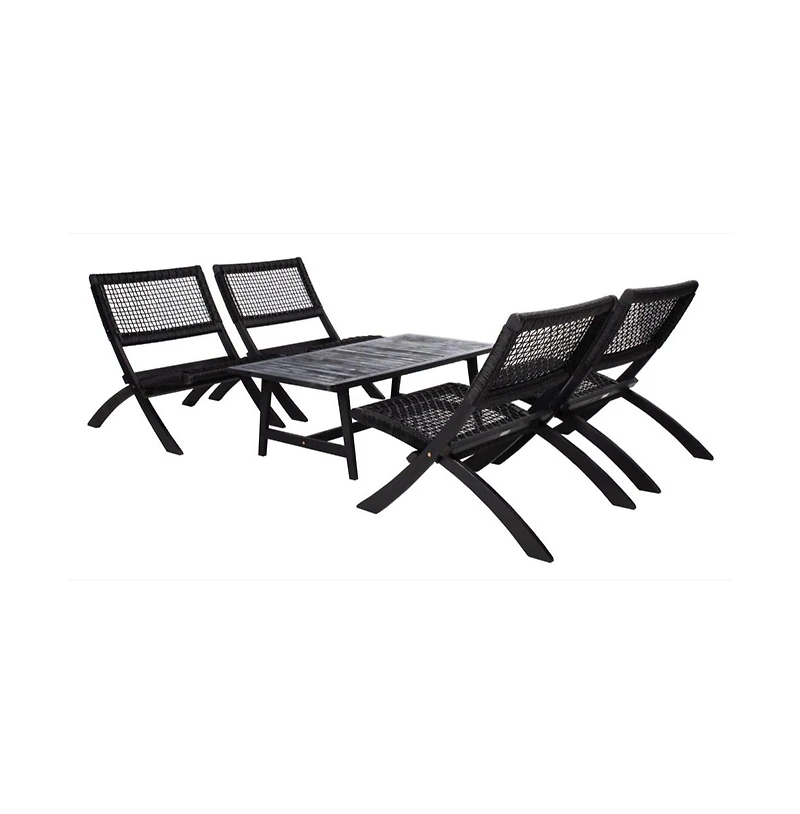 Blaze 5 Pc Outdoor Living Set
