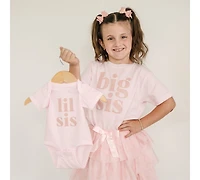 Sweet Wink Girls Blush Glitter Bow Clip Set