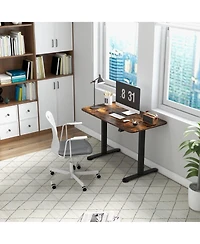 Electric Standing Desk Adjustable Stand up Computer Anti-collision