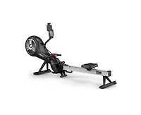 Joroto Rowing Machine, Air Magnetic Foldable Rowing Machines for Home Use, Rower Machine with 49.5" Rail, Backlit Monitor, Bluetooth, App Supported