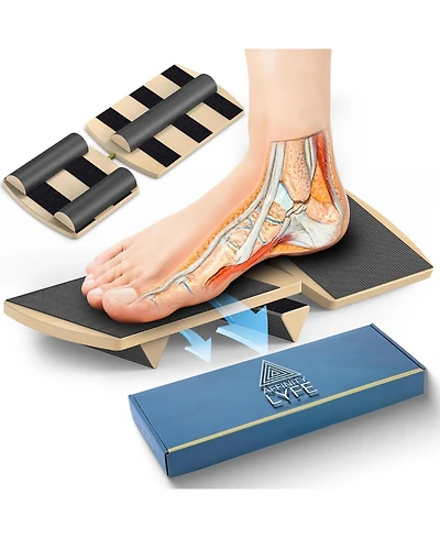 Joroto Foot & Ankle Strengthener Balance Board – Durable Foot Stretcher for Plantar Fasciitis Relief & Foot Health | Exercise Videos & Travel B