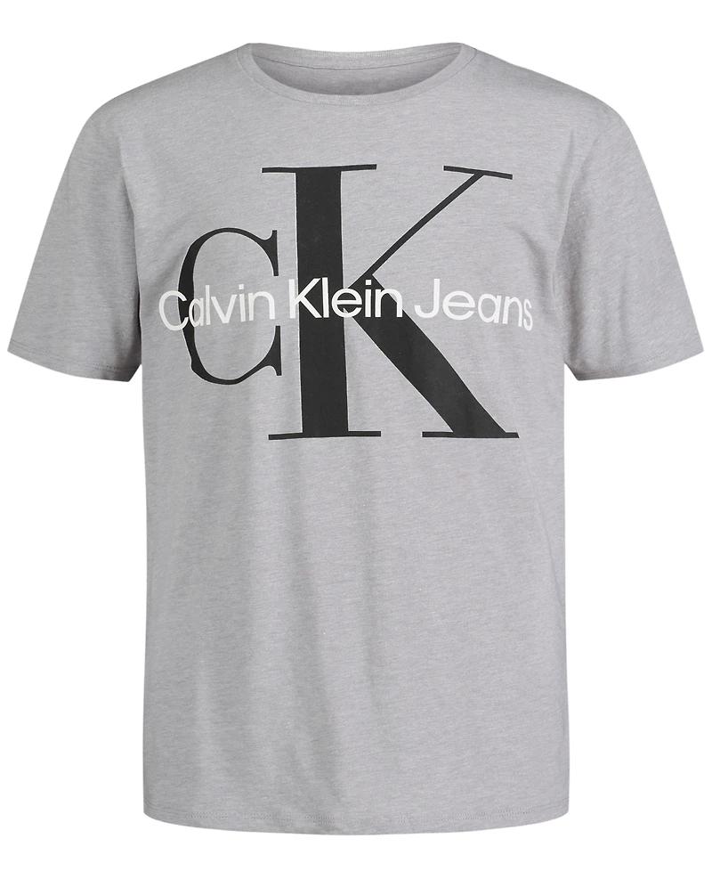 Calvin Klein Big Boys Core Monologo Short Sleeve T-Shirt