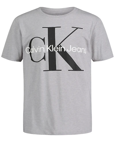 Calvin Klein Big Boys Core Monologo Short Sleeve T-Shirt