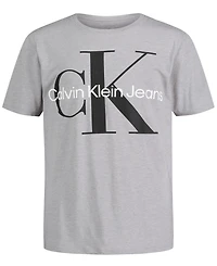 Calvin Klein Big Boys Core Monologo Short Sleeve T-Shirt