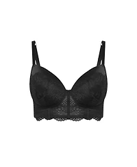 City Chic Plus Allure Demi Longline Bra