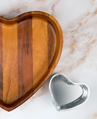 Nambe Eat Your Heart Out Chip and Dip, Set of 2