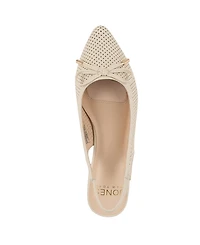 Jones New York Women's Qeemeh Perforated Slingback Flats