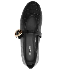 Arezzo Women's Erica Round Toe Ballet Flats