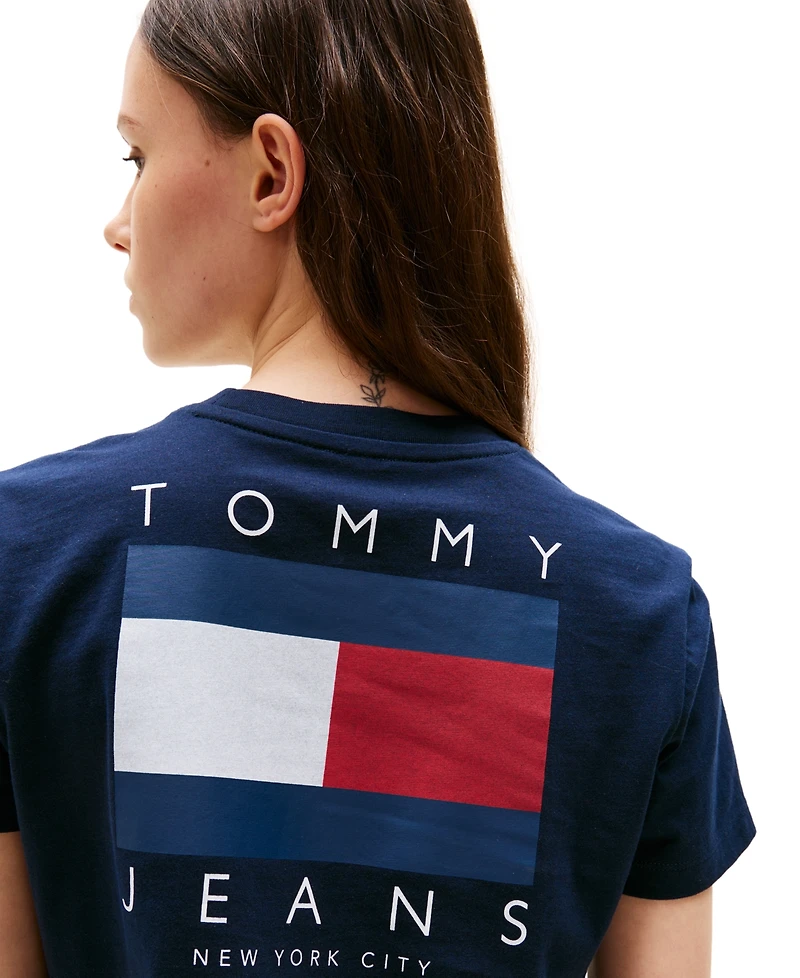 Tommy Jeans Women's Cotton Logo Graphic T-Shirt