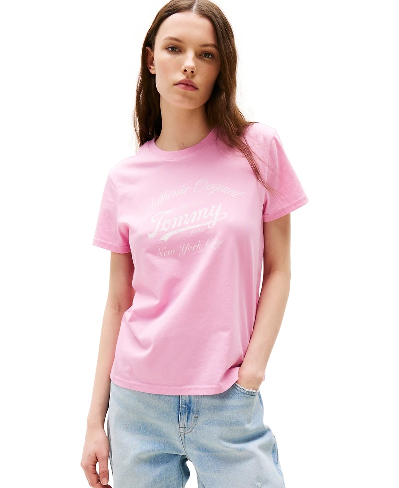 Tommy Jeans Women's Essential Logo Graphic T-Shirt