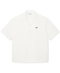 Lacoste Men's Waffle-Print Logo Shirt - 70V
