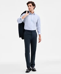 Calvin Klein Men's Slim-Fit Wool-Blend Stretch Suit Separate Pants