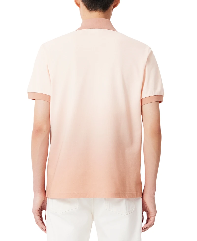 Lacoste Men's Classic-Fit Gradient Logo Polo Shirt