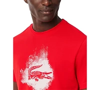 Lacoste Men's Crocodile Logo Graphic T-Shirt - ZBG