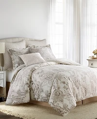 Levtex Bennett Reversible 3-Pc. Duvet Cover Set, King/California King
