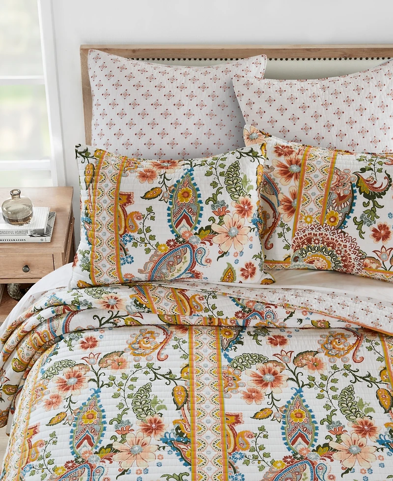 Levtex Bertelli Tile 2-Pc. Sham Set, European