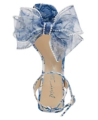 Betsey Johnson Women's Duke Bow Platform Dress Sandals