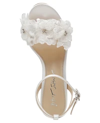 Betsey Johnson Women's Cali Flower Dress Sandals