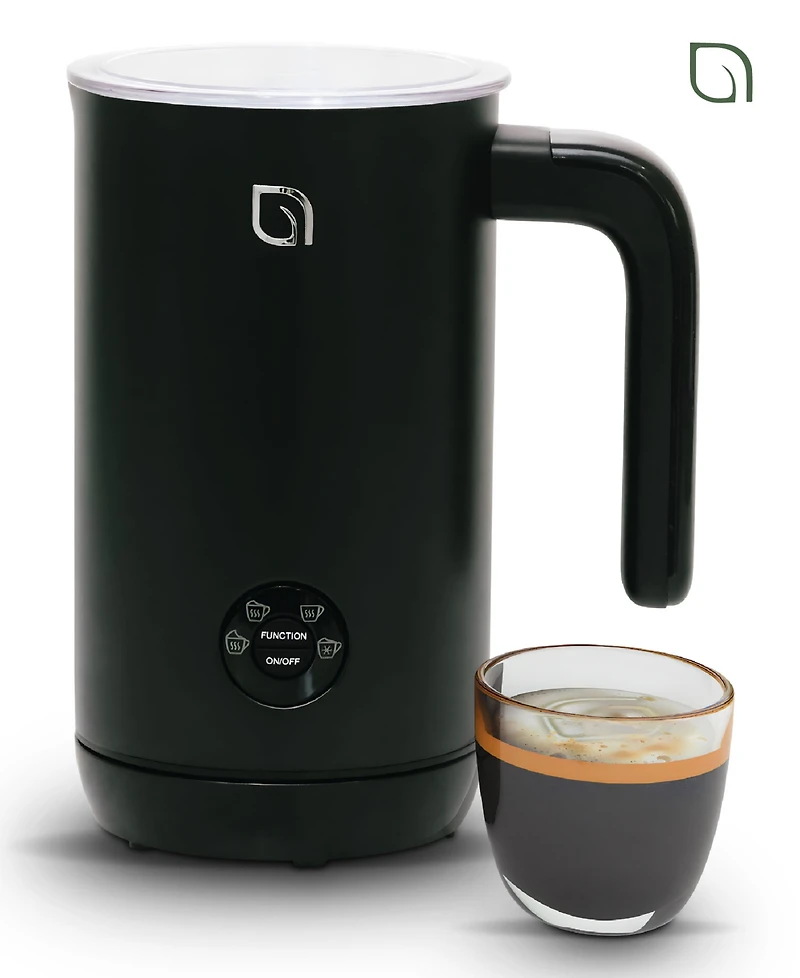 Willow Kitchen 4-in-1 Electric Milk Frother and Steamer -Barista Quality Froth Steam - Hot Cold Foam Options