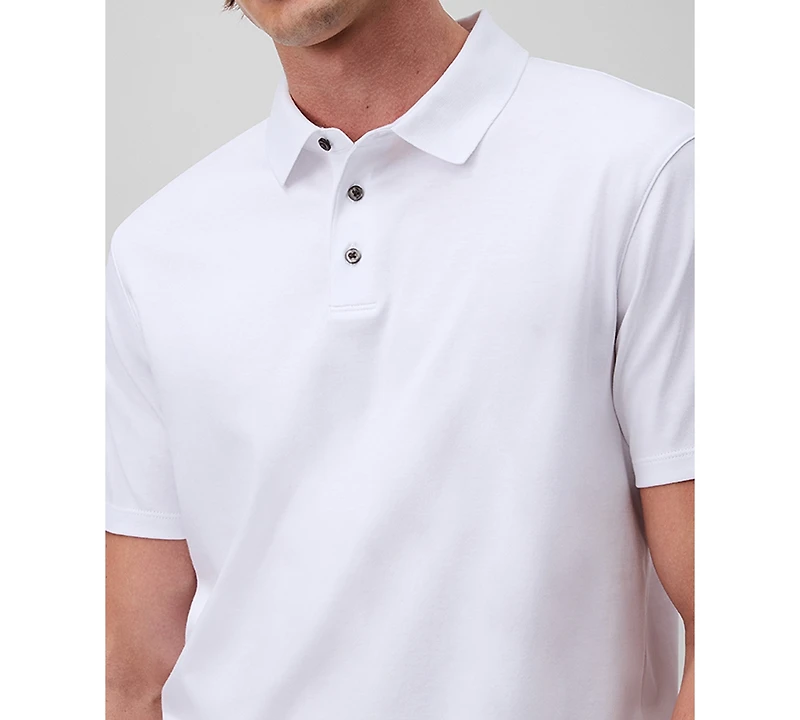 Calvin Klein Men's Short Sleeve Supima Cotton Polo Shirt