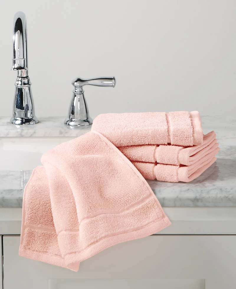 Arch Studio Quick Dry Washcloth 4-Pack, Exclusively at Macy's