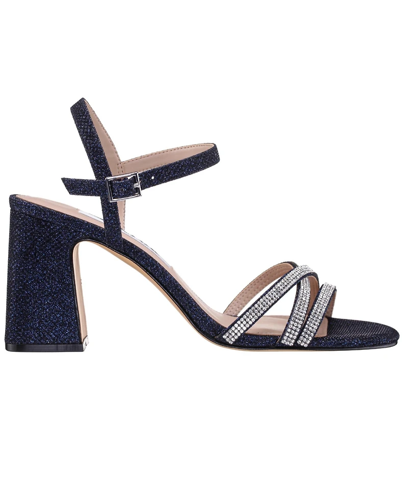 Nina Women's Quella Block Heel Dress Sandal