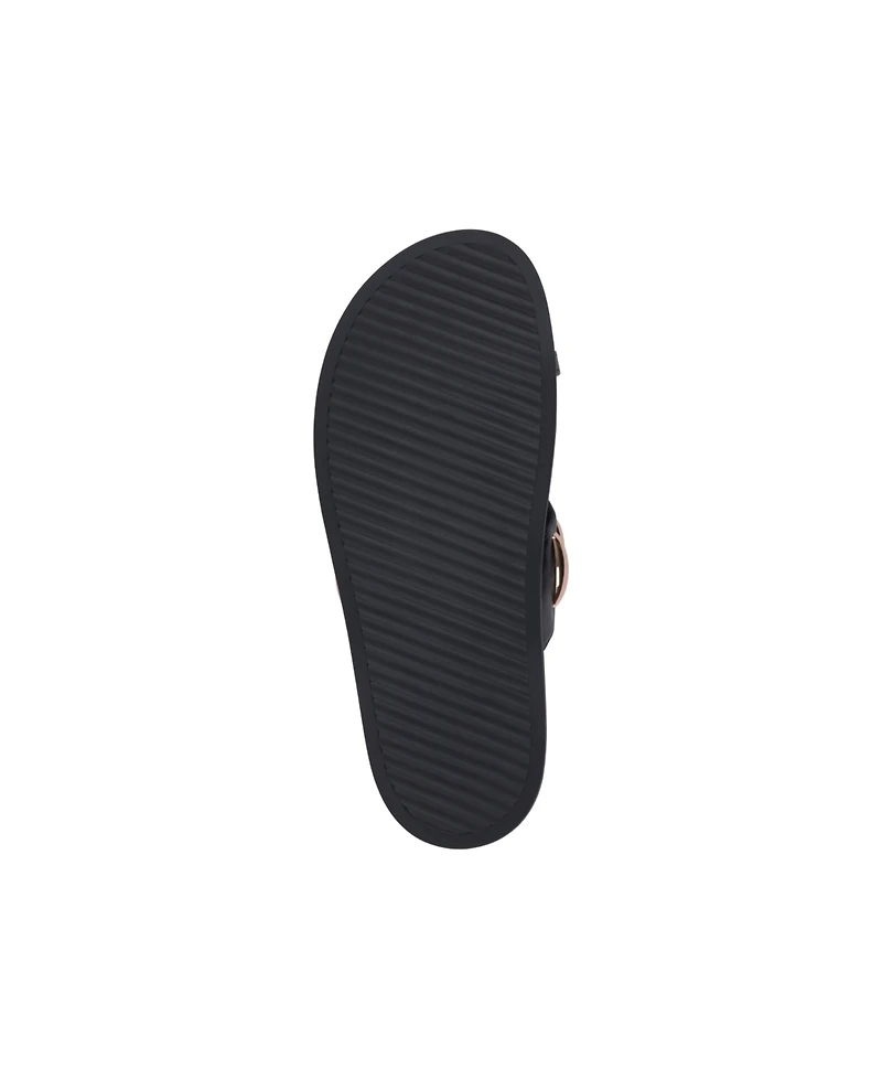 Gc Shoes Women's Sonya Toe Ring Footbed Flat Sandals