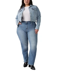 Levi's Plus Size 724 High-Rise Straight Jeans
