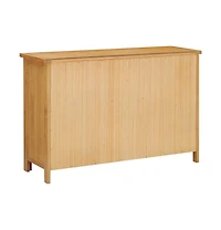 Chest of Drawers 41.3"x13.2"x28.7" Solid Oak Wood