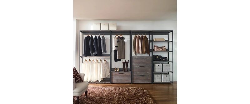 Storage shelves with 5 adjustable levels, garage storage shelves, heavy-duty metal shelves, practical shelf units, suitable for warehouse storage room