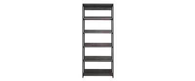Storage shelves with 5 adjustable levels, garage storage shelves, heavy-duty metal shelves, practical shelf units, suitable for warehouse storage room