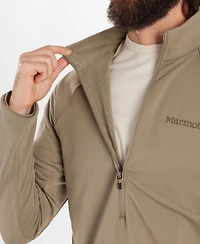 Marmot Men's Leconte Fleece Half-Zip Logo Jacket