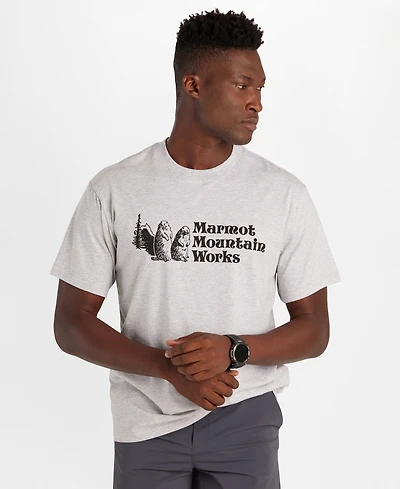 Marmot Men's Mmw Short Sleeve Crewneck Graphic T-Shirt