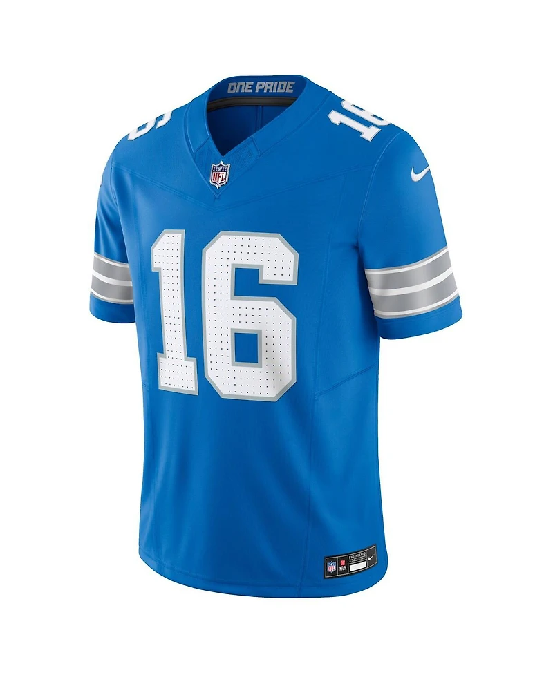 Nike Men's Jared Goff Blue Detroit Lions Vapor F.u.s.e. Limited Jersey